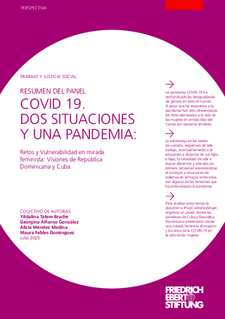 Covid 19. Dos situaciones y una pandemia